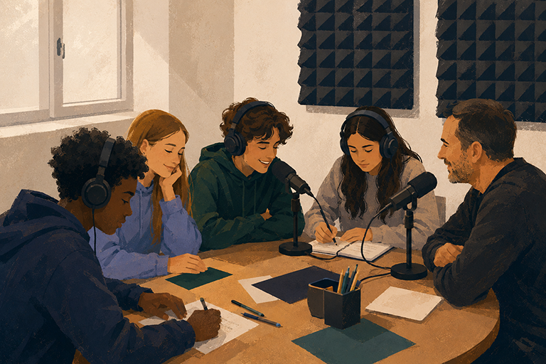 Schulhofstories Podcast (Minna Cauer Schule)